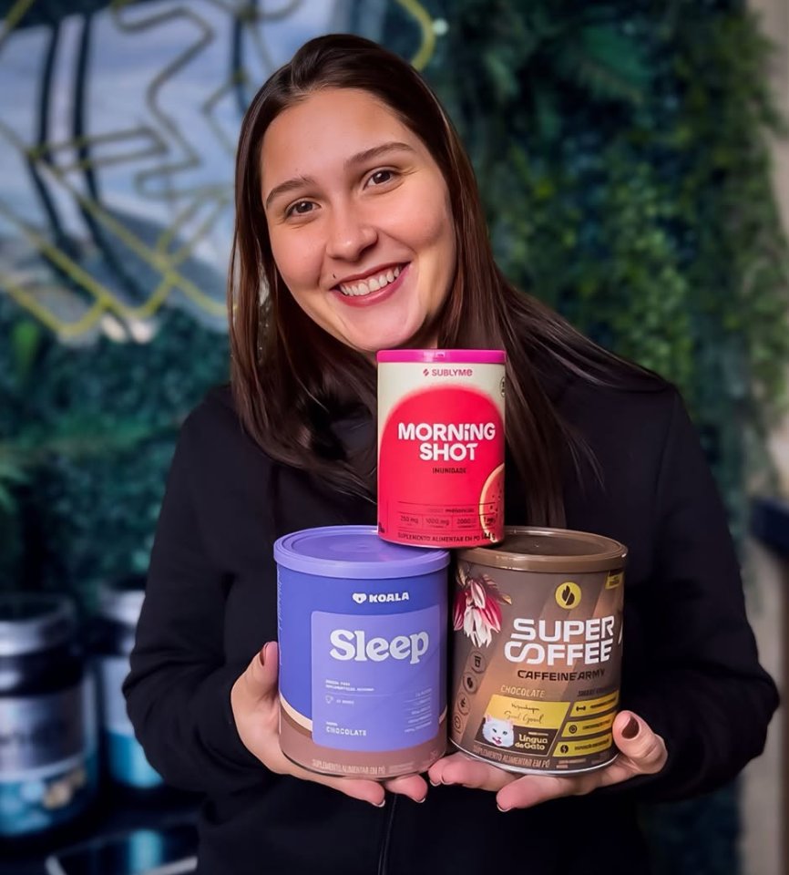 Fernanda — atendente NF Suplementos Votuporanga