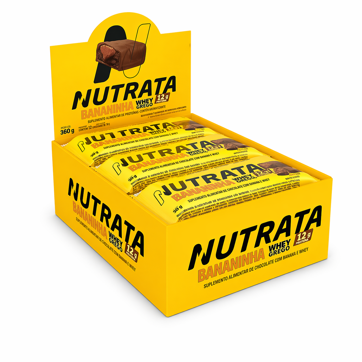 Barrinha Whey Grego Nutrata