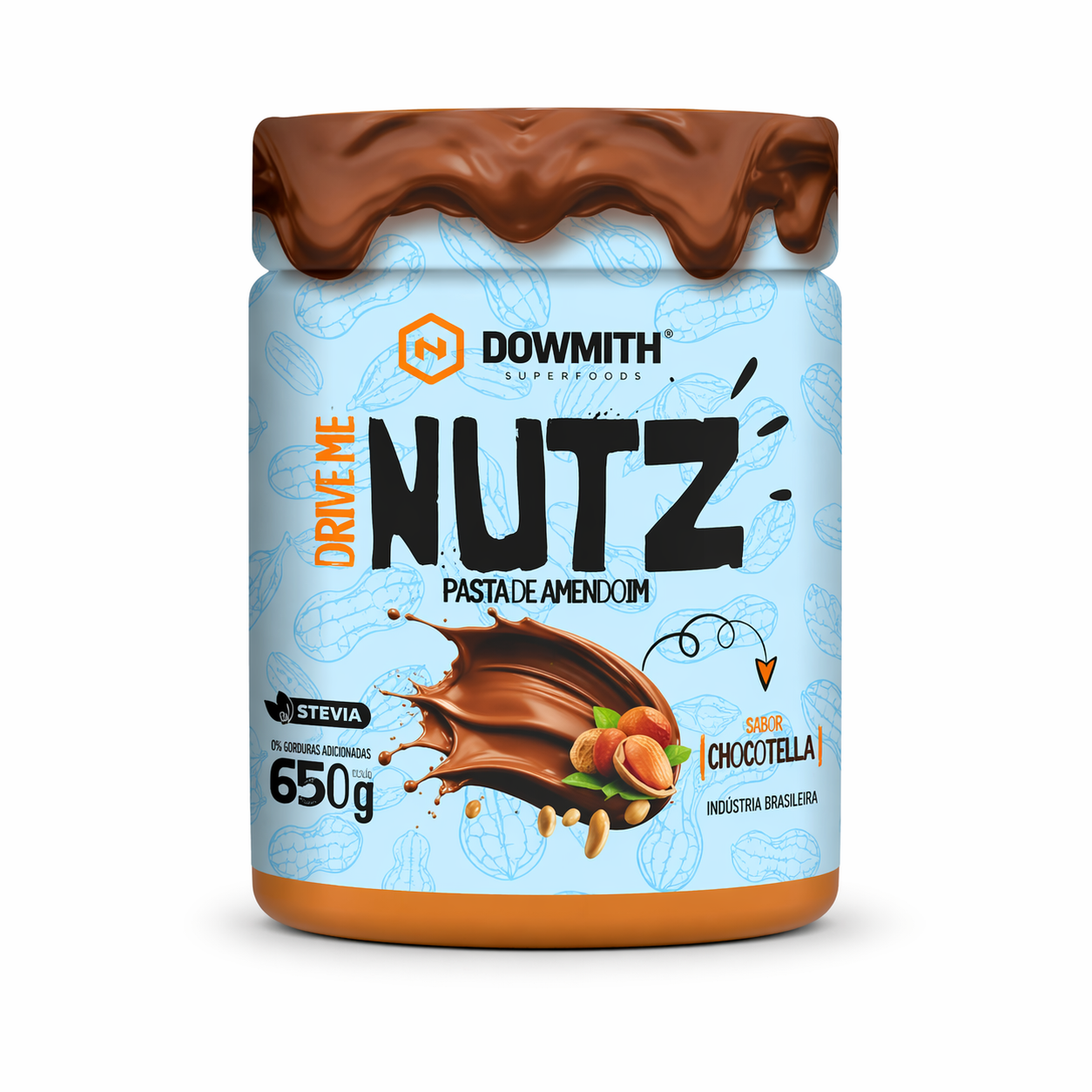 Pasta de Amendoim Nutz Dowmith